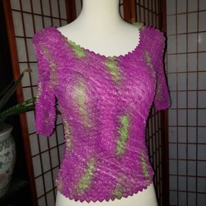 Vintage style Scrunchy top